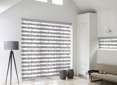 Зебра ТОКИО 1852 серый, 300 см