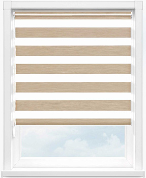 Зебра ЛОТОС 2406 бежевый, 280 см