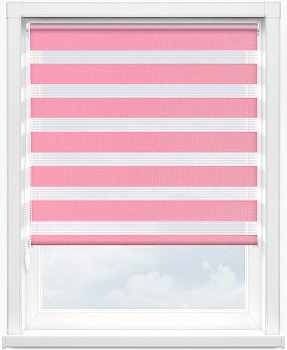 Зебра СТАНДАРТ 4096 розовый, 280 см