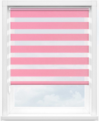 Зебра СТАНДАРТ 4096 розовый, 280 см