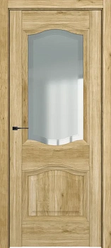 Венеция ДО Baguette B2.3 Сатинато с рамкой Голд вуд