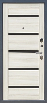 M4 Сандал белый вс. Черное стекло