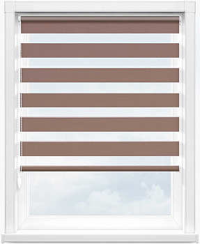 Зебра СОФТ 2868 светло-коричневый, 280 см