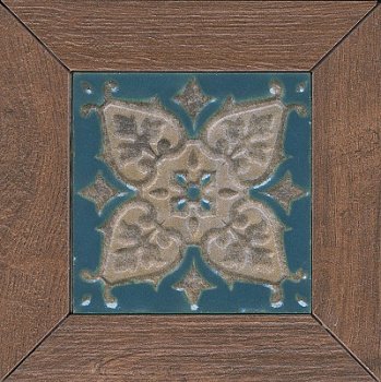 Меранти вставка мозаичный беж темный 13х13