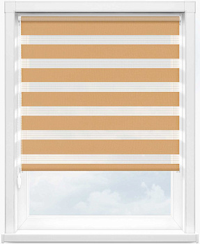 Зебра СТАНДАРТ 2840 карамель, 280 см