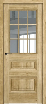 Ампир ДО Baguette АК B3 стекло прозрачное Голд вуд