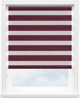 Зебра МОНТАНА 4858 бордо, 280см