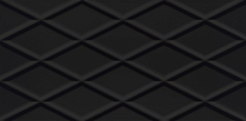 Moonlight плитка B структурная черная 29,5х59,5