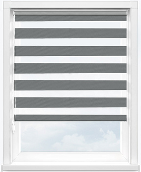 Зебра ШАДИ 1852 серый, 300 см