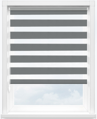 Зебра ШАДИ 1852 серый, 300 см