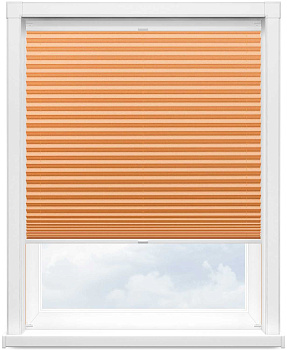 Креп перла 3499 оранжевый, 235см