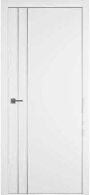 Witon 2 VM White Silver Edge Молдинг серебро накладной