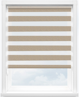 Зебра КЛАУД 2406 бежевый, 300 см