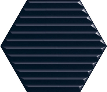 Intense Tone плитка heksagon В blue структура 17,1х19,8