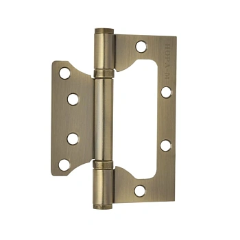 Петля накладная универсальная 800-4 FHP-STD 100*75*2,5 AB (старая бронза)