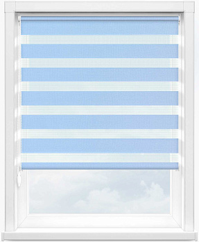 Зебра СТАНДАРТ 5102 св. голубой, 280 см