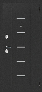 M34 Черный муар вс. сн. Хром вс. вн. Белое стекло Лиственница беленая