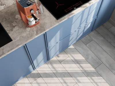 Ламинат EVERSENSE Large EL1002 Мрамор серый