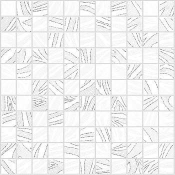 Irma мозаика белая 30х30