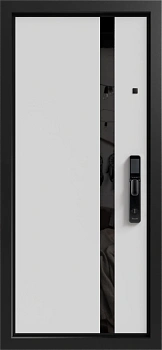 Рейн 3К90 ПВХ Латте (ZB855-2) ПВХ вставка сн.Черный кварц ПВХ ZB Белый вс. Чер.лак вставка вн. Черн.