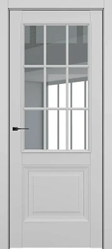 Венеция ДО Baguette АК B2 стекло прозрачное Матовый серый