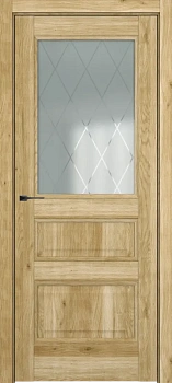 Ампир ДО Baguette B5 Сатинато с рисунком ромб Голд вуд