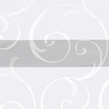 Зебра ДОРИ 0225 белый, 300 см