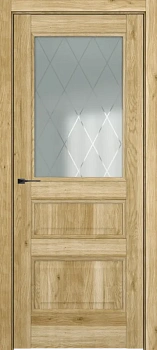 Ампир ДО Baguette B5 Сатинато с рисунком ромб Голд вуд