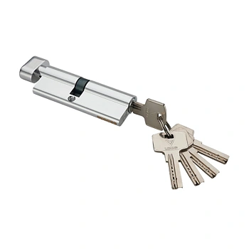 Цилиндровый механизм Lockit Ключ/вертушок (А6Р40Т50) 90 40/50 Алюминий (AL)+латунь Lockit