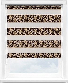 Зебра ПЕРСИЯ 2870 коричневый, 270 см