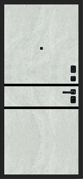 M108 вс. сн. Черная вс. вн. Черная Мрамор грей светлый