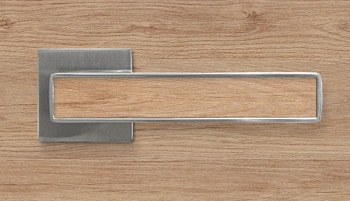 Ручка Адель квадрат SN Дуб салинас светлый  Ручка Адель квадрат SN Дуб салинас светлый