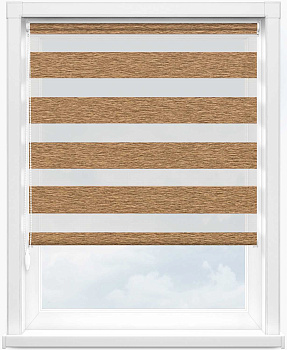 Зебра ЭТНИК 2746 т. бежевый, 270 см