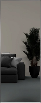 Elen INVISIBLE Вставка зеркало (снаружи) ALU Серая с 4-х R пол-ен