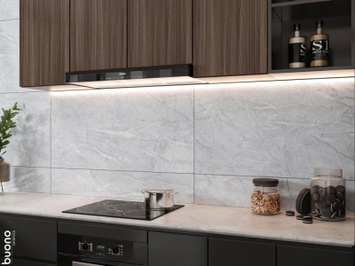 Керамогранит Buono Ceramica Stones Pietra Grey Carving