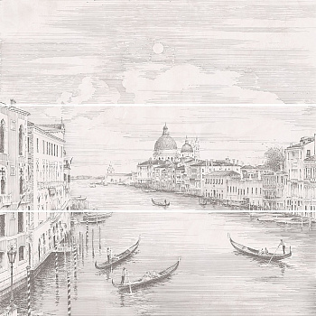 Город на воде панно Venice 75х75 Город на воде панно Venice 75х75