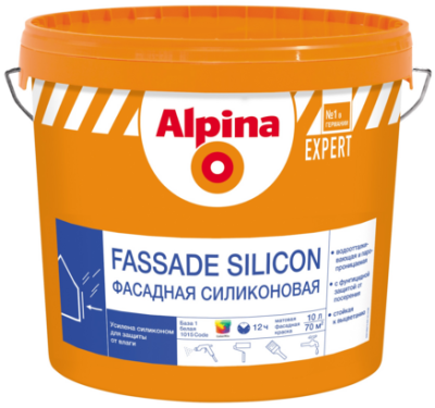 Alpina EXPERT Fassade Silicon (Альпина ЭКСПЕРТ Фасадная силиконовая) Alpina EXPERT Fassade Silicon (Альпина ЭКСПЕРТ Фасадная силиконовая)
