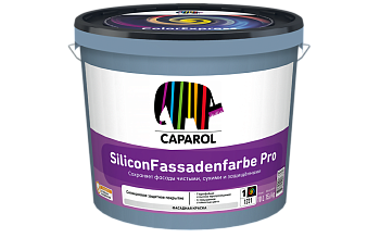 Caparol SiliconFassadenfarbe Pro. Силиконовая краска для защиты фасадов от атмосферных воздействий Caparol SiliconFassadenfarbe Pro. Силиконовая краска для защиты фасадов от атмосферных воздействий
