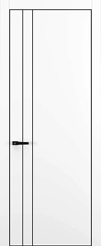 Квалитет К15 ALU Черная с 4-х молдинг черный (Mb)