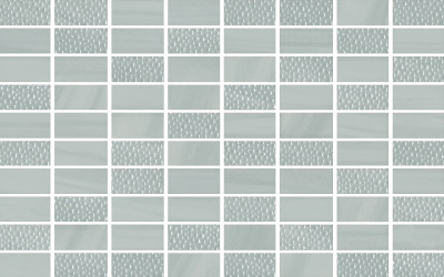 Сияние декор мозаичный голубой 25х40