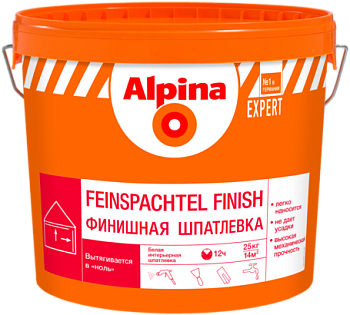 Alpina EXPERT Feinspachtel Finish (Альпина ЭКСПЕРТ Финишная шпатлевка)