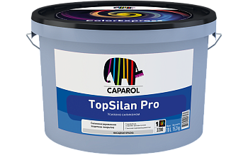 Caparol TopSilan Pro. Усиленная силиконом краска для защиты фасадов Caparol TopSilan Pro. Усиленная силиконом краска для защиты фасадов
