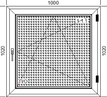 Окно Brusbox 70 SuperAero (1000 х 1020 мм)