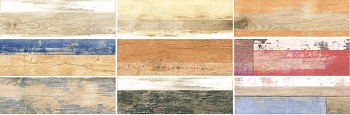 Colorwood керамогранит многоцветный 18,5х59,8