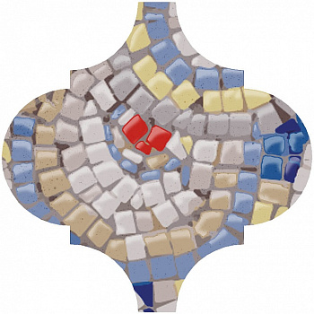 Арабески Майолика декор Гауди 6,5х6,5 OP\A169\65000