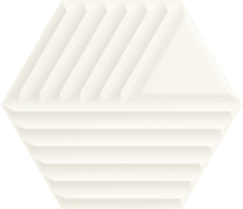 Woodskin плитка C heksagon структурная белая 19,8х17,1 Woodskin плитка C heksagon структурная белая 19,8х17,1