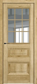 Ампир ДО Baguette АК B2 стекло прозрачное Голд вуд