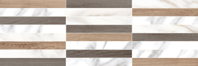 Milos мозаика белый микс 20х60