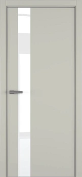 H3 ДО ART Lite White Pure RAL 7044 ALU Серая с 4-х