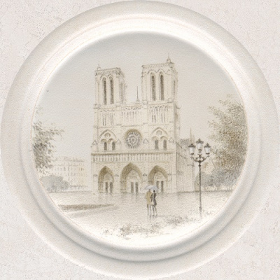 Сорбонна декор  16х16 OBD002